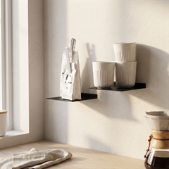 Como Minihylder - Sæt m. 2 stk. brede - Sort